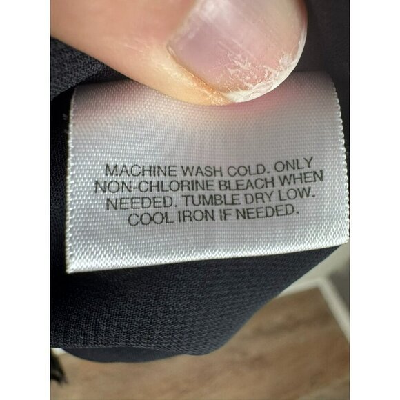 Women's Short Sleeve Black Floral Blouse Size 20W Sheer Sleeves Feminine Office - Picture 11 of 11